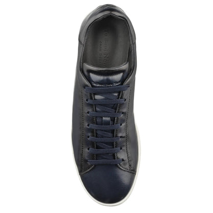 To Boot New York Randolph Navy Nappa Soft Calf Leather Sneaker