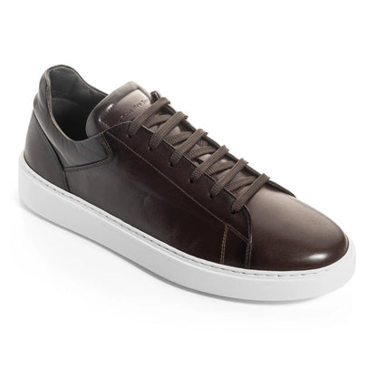To Boot New York Rocco Dark Brown Soft Calf Leather Sneaker