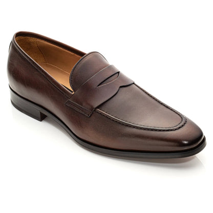 To Boot New York Tesoro Dark Brown Calf Slip-On Penny Loafer