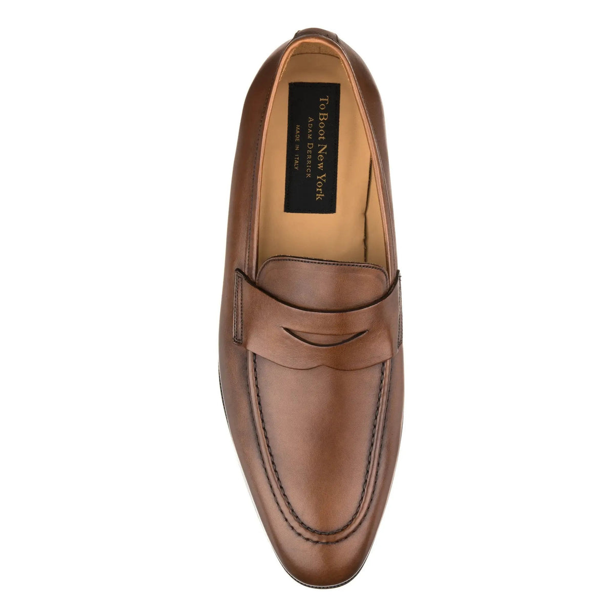 To Boot New York Tesoro Cognac Calf Slip-On Penny Loafer
