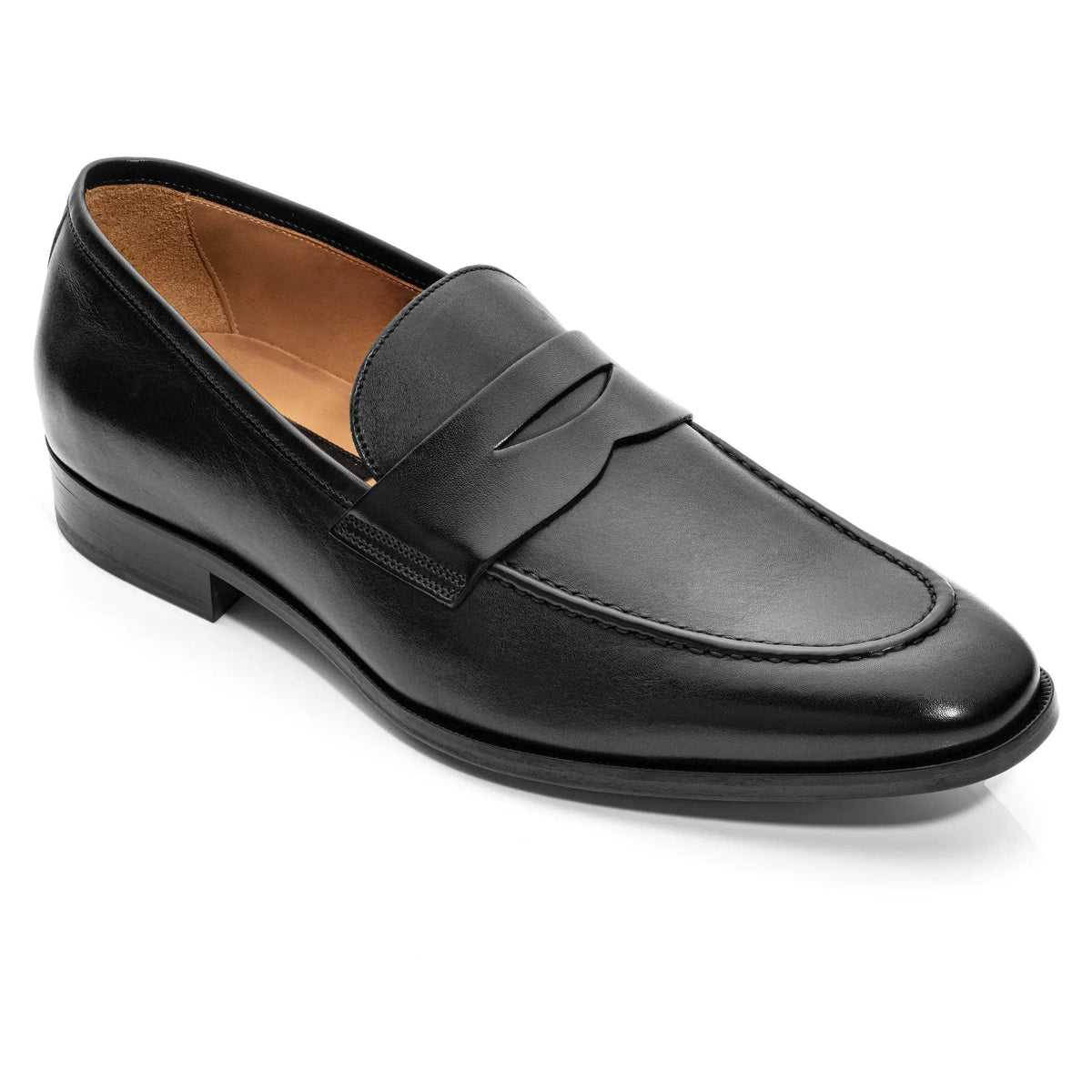 To Boot New York Tesoro Black Calf Slip-on Penny Loafer
