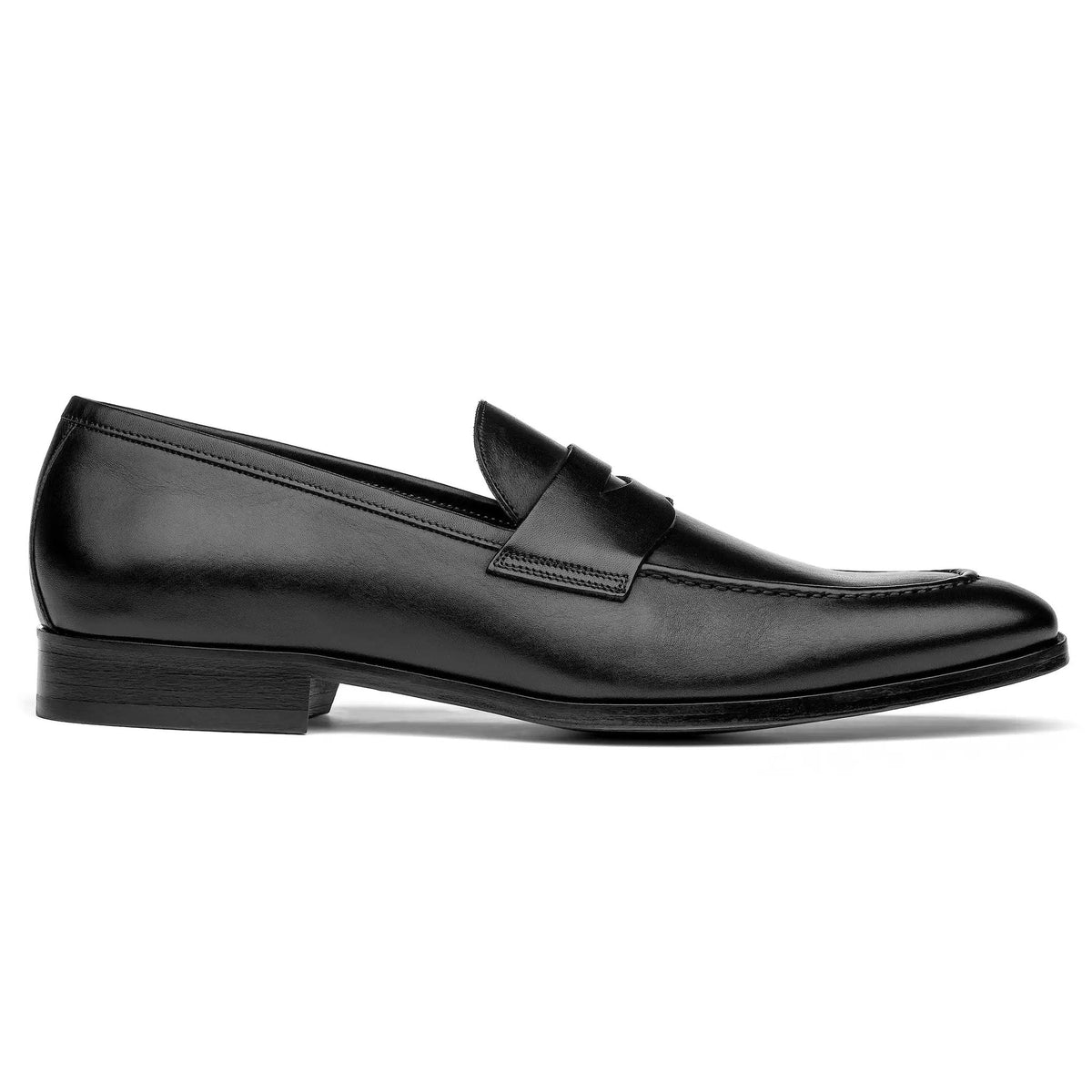 To Boot New York Tesoro Black Calf Slip-on Penny Loafer