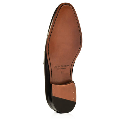 To Boot New York Tesoro Black Calf Slip-on Penny Loafer