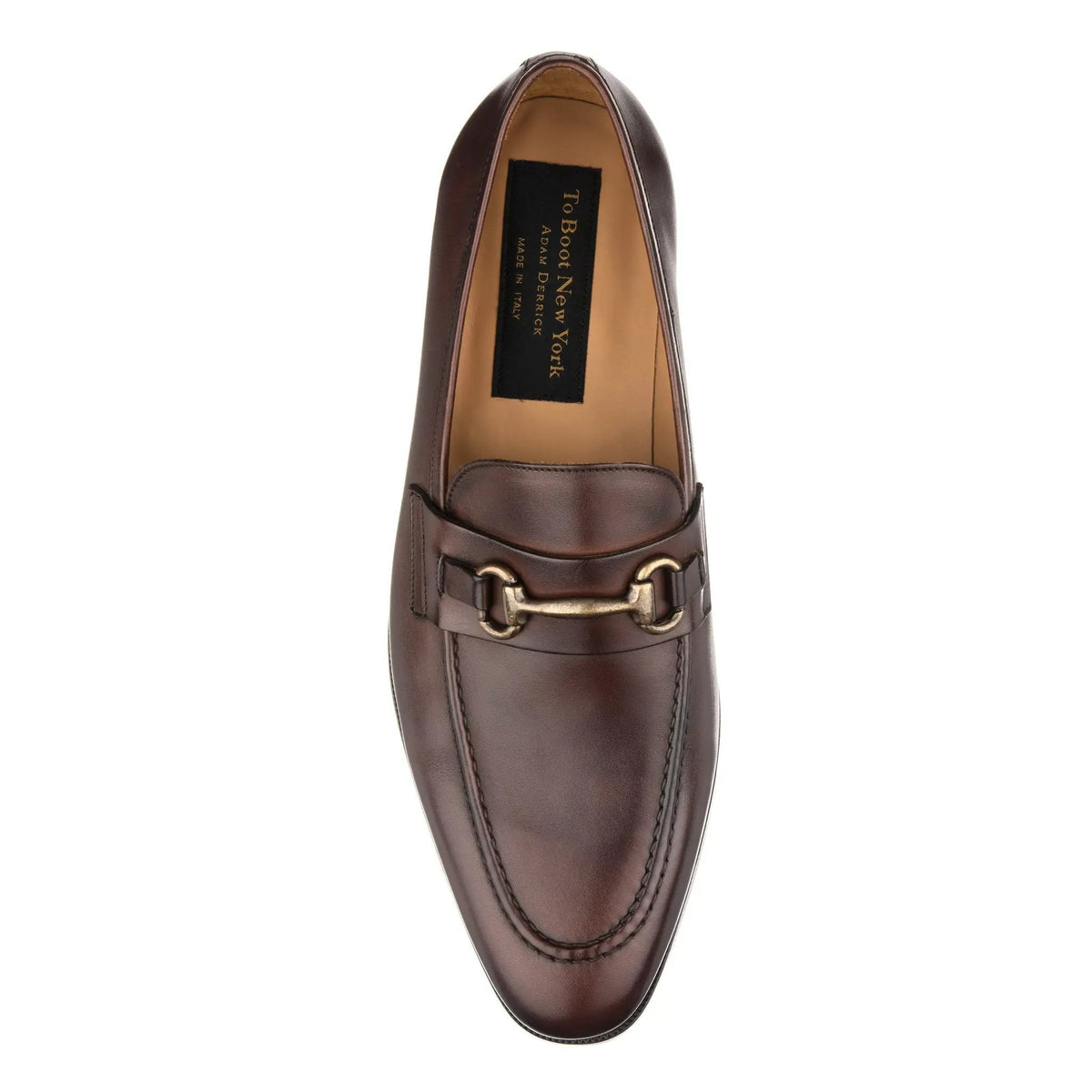 To Boot New York Forio Dark Brown Calf Bit Loafer