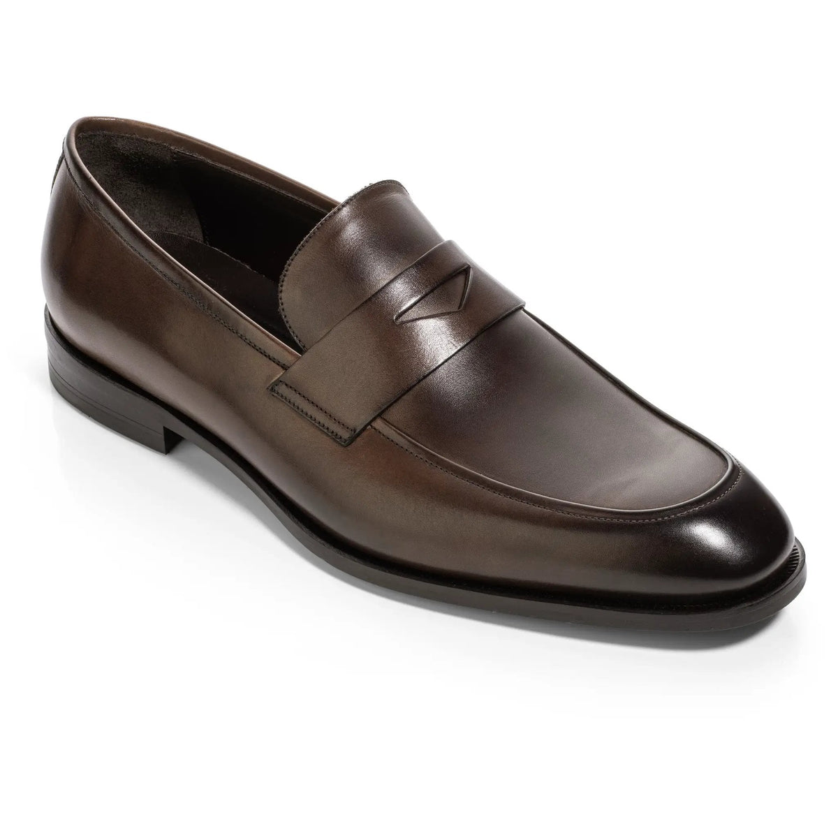 To Boot New York Jagger Dark Brown Calf Penny Loafer
