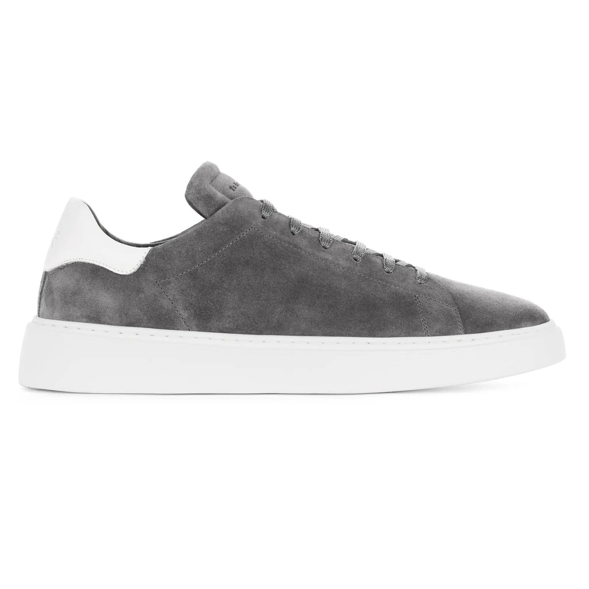 To Boot New York Mathis Grey/White Suede Sneaker