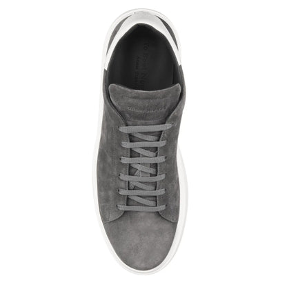 To Boot New York Mathis Grey/White Suede Sneaker