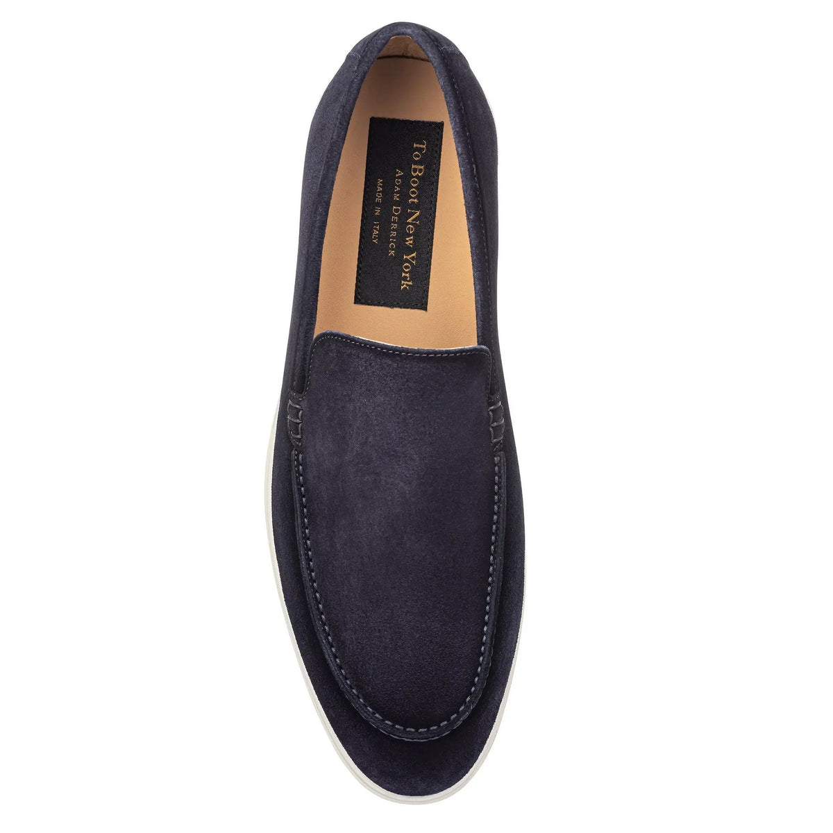 To Boot New York Montage Navy Suede Slip-On Loafer