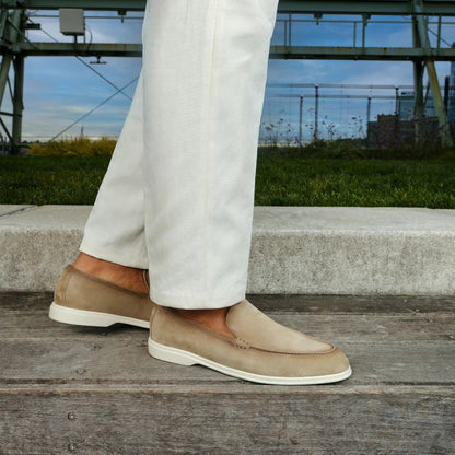 To Boot New York Montage Navy Suede Slip-On Loafer