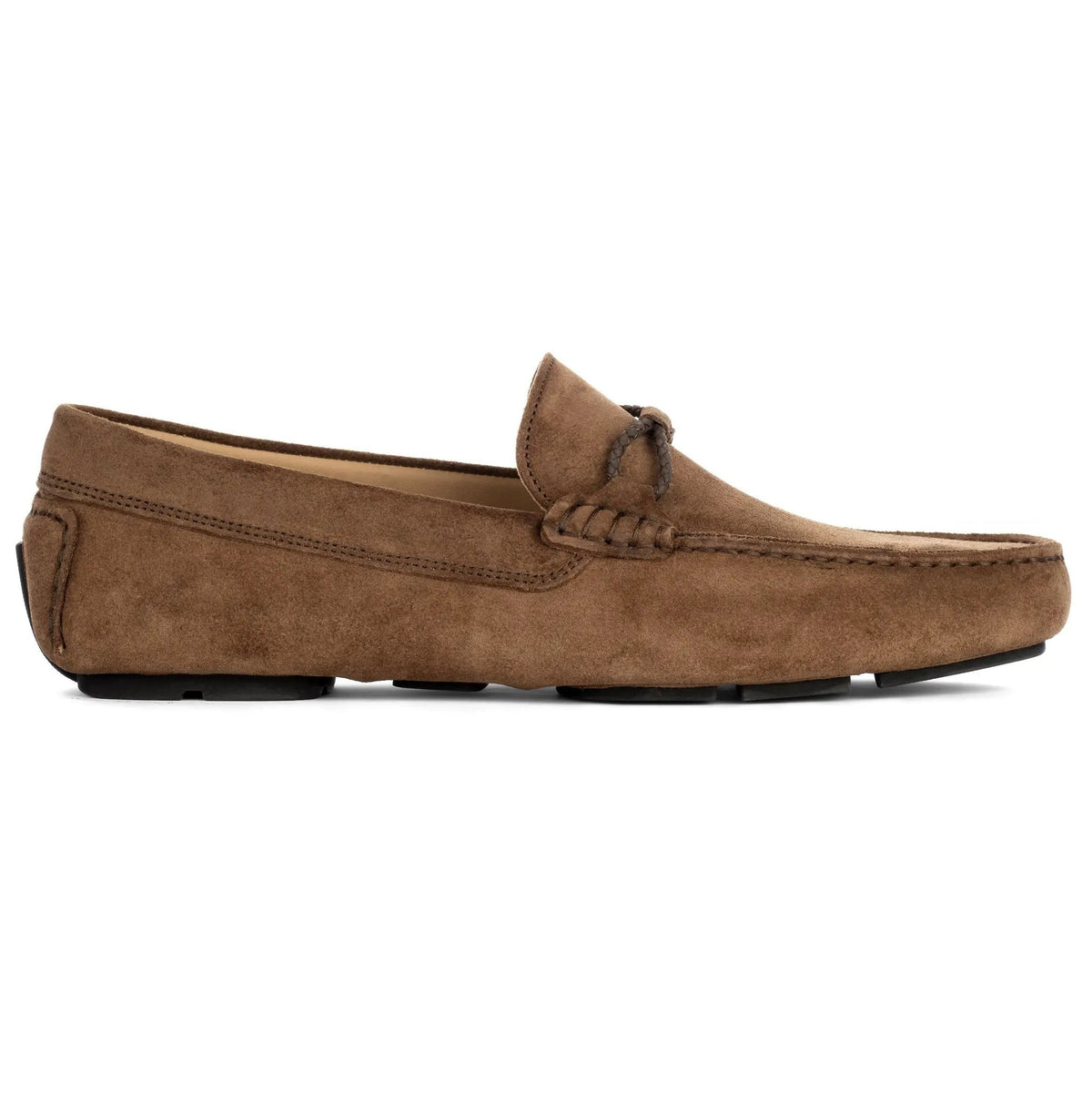 To Boot New York Marlin Mid Brown Suede Driving Shoe