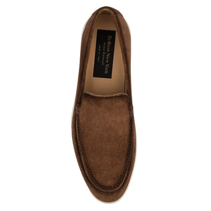 To Boot New York Montage Mid Brown Suede Slip-On Loafer