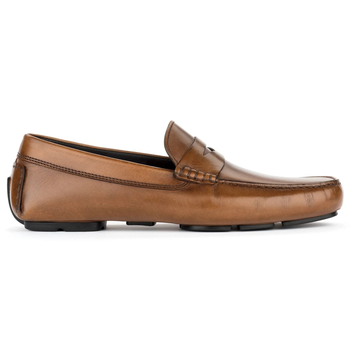 To Boot New York Palo Alto Burnished Tan Penny Driving Loafer
