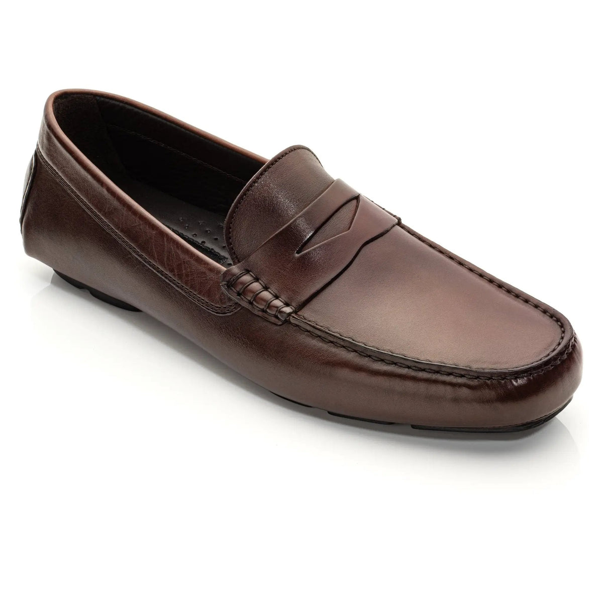 To Boot New York Palo Alto Dark Brown Penny Driving Loafer