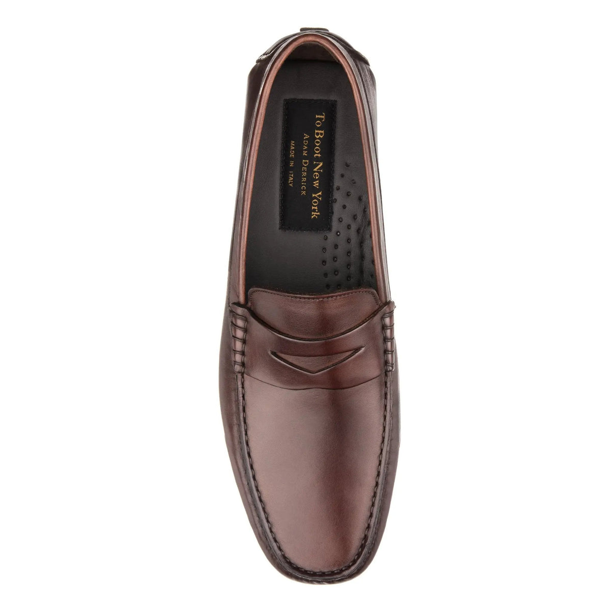 To Boot New York Palo Alto Dark Brown Penny Driving Loafer