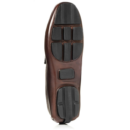 To Boot New York Palo Alto Dark Brown Penny Driving Loafer