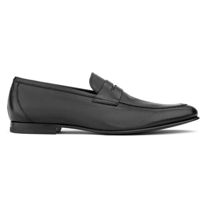 To Boot New York Ravello Black Penny Moccasin Slip-On