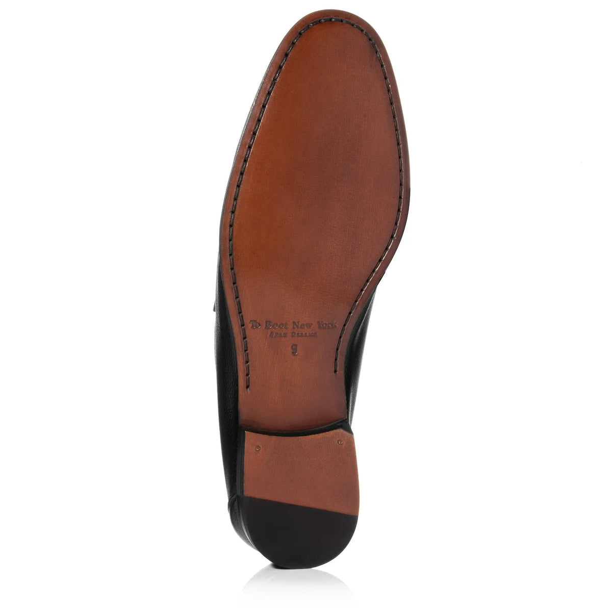 To Boot New York Ravello Black Penny Moccasin Slip-On