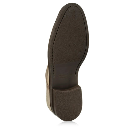 To Boot New York Vineyard Taupe Suede Derby Lace-Up Oxford