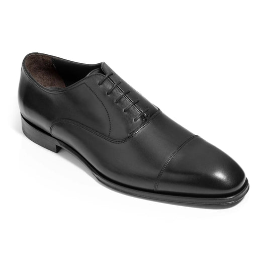 To Boot New York Nico Black Calf Leather Cap Toe Oxford