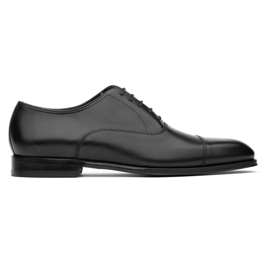 To Boot New York Nico Black Calf Leather Cap Toe Oxford