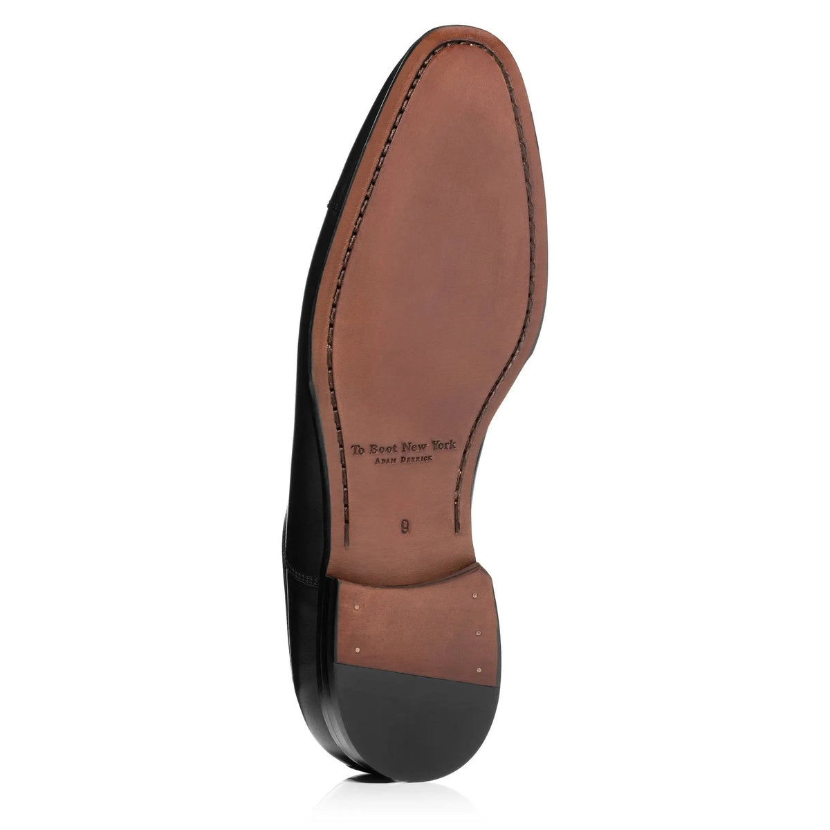 To Boot New York Nico Black Calf Leather Cap Toe Oxford