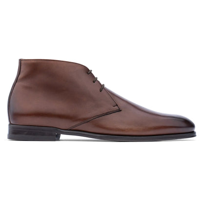 To Boot New York Leigh Burnished Brown Calf Chukka Boot