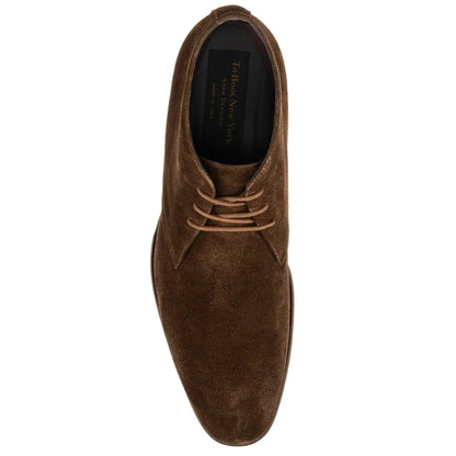 To Boot New York Leigh Mid Brown Suede Chukka Boot