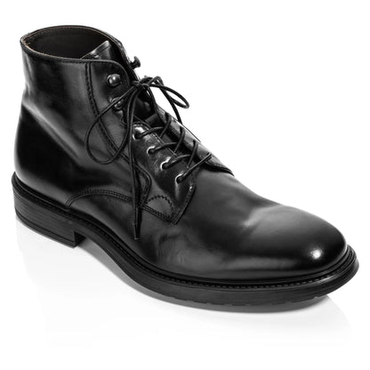 To Boot New York Major Black Calf Lace-Up Boot