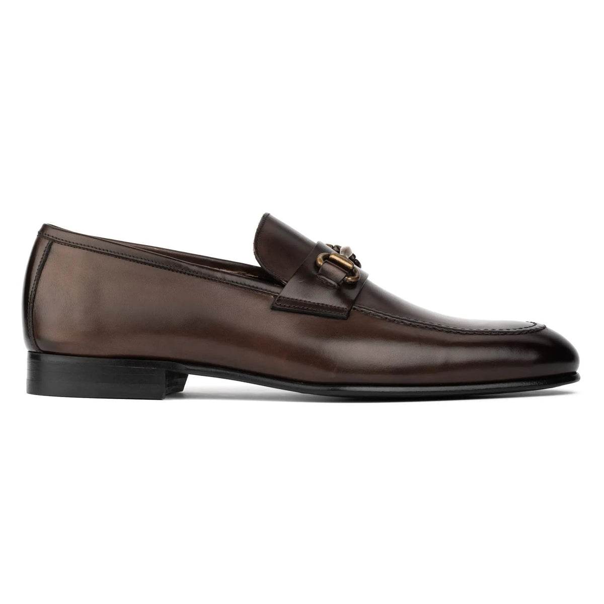 To Boot New York Berkshire Burnished Brown Calf Bit Loafer