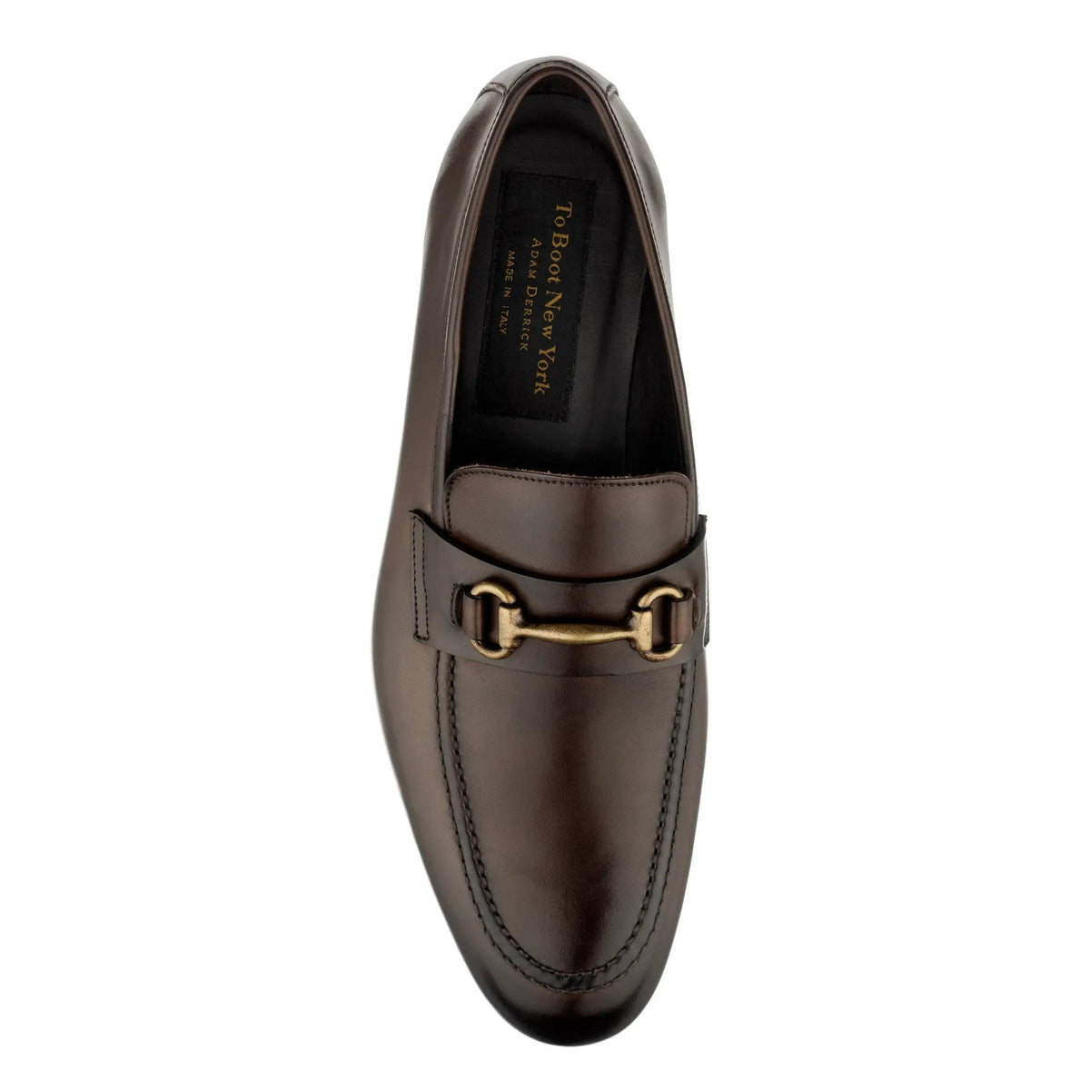To Boot New York Berkshire Burnished Brown Calf Bit Loafer