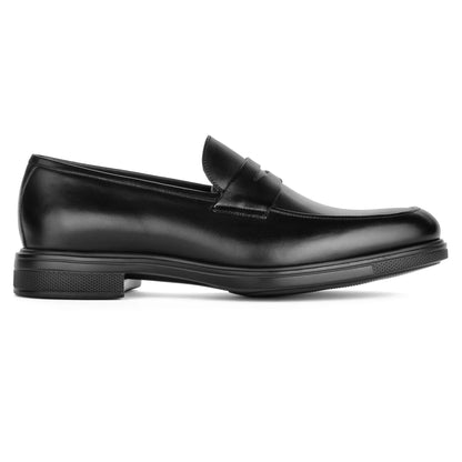 To Boot New York Bernard Black Calf Leather Penny Loafer
