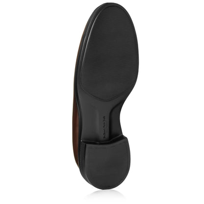 To Boot New York Bernard Dark Brown Calf Leather Penny Loafer