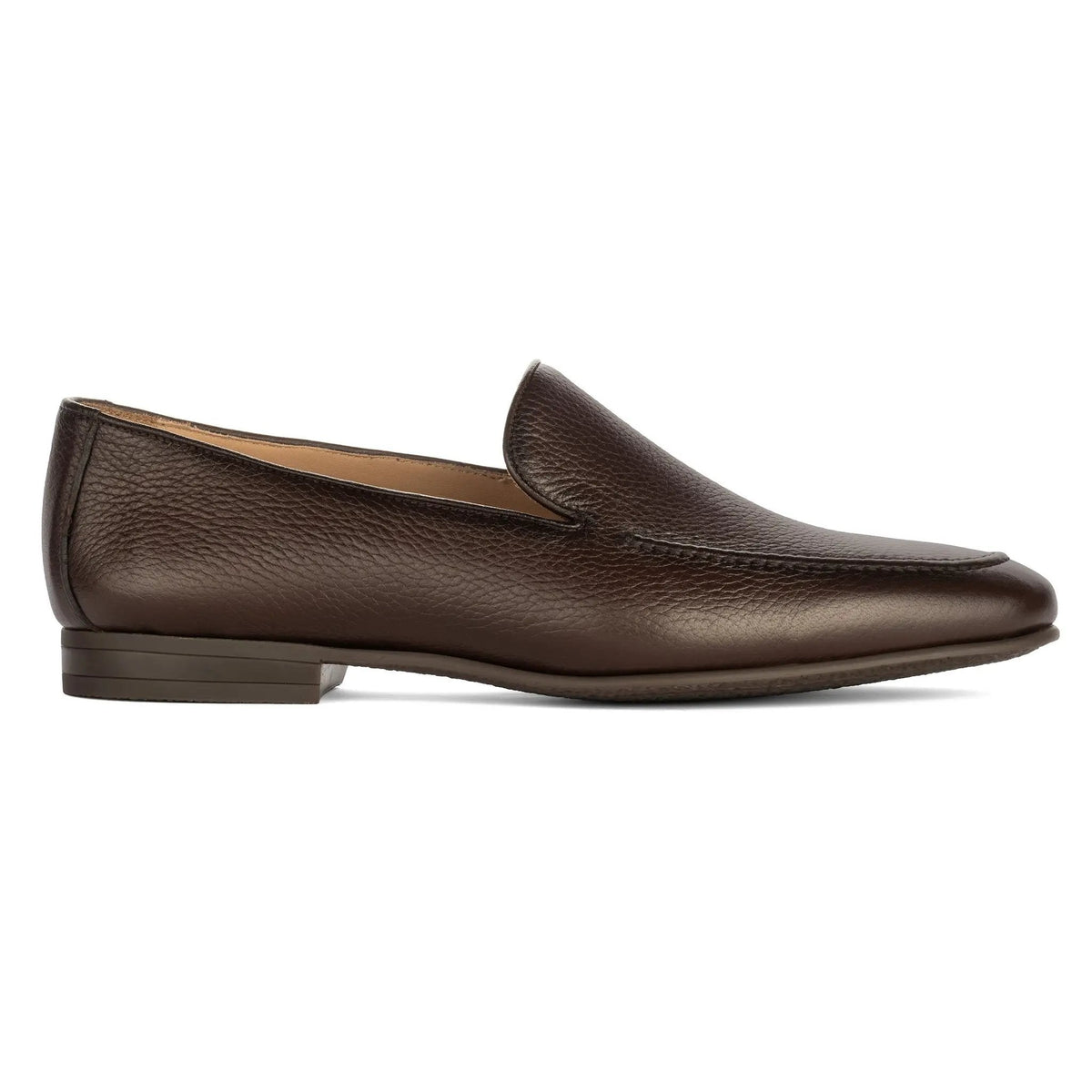To Boot New York Brunswick Dark Brown Deerskin Leather Slip-On Loafer