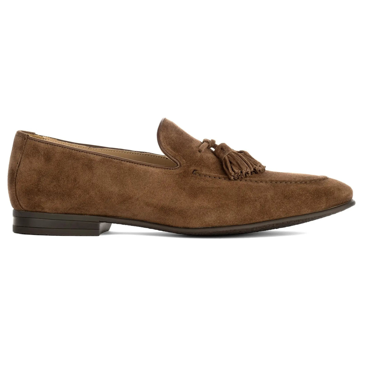 To Boot New York Calistoga Brown Suede Tassel Loafer