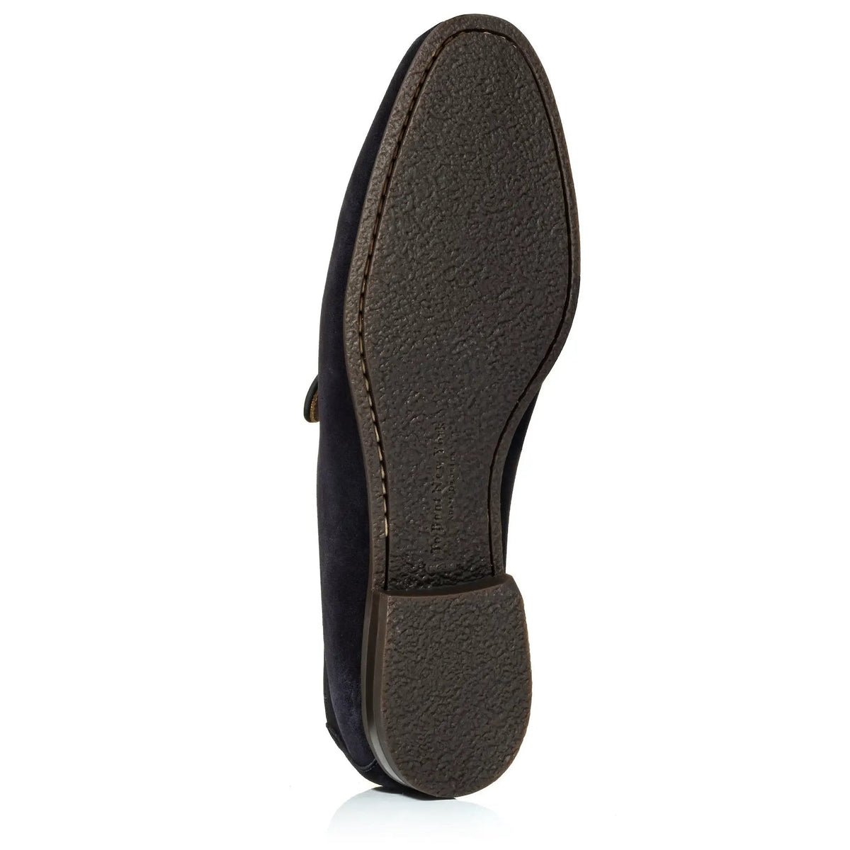 To Boot New York Calistoga Navy Blue Suede Tassel Loafer