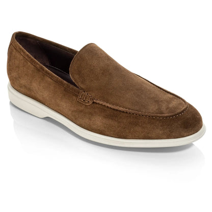 To Boot New York Cassidy Mid Brown Suede Slip-On Loafer