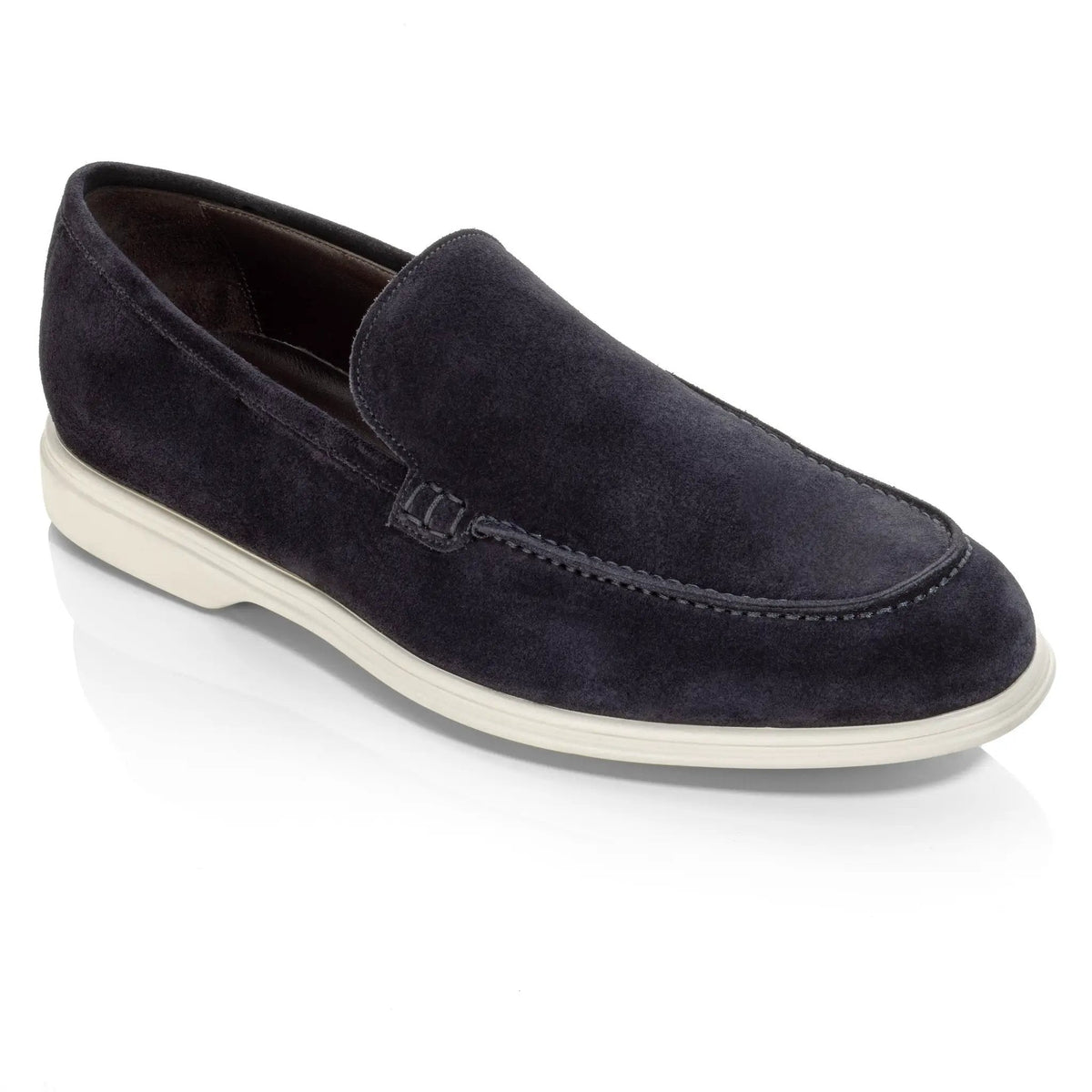 To Boot New York Cassidy Navy Suede Slip-On Loafer