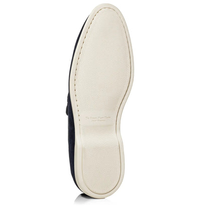 To Boot New York Cassidy Navy Suede Slip-On Loafer