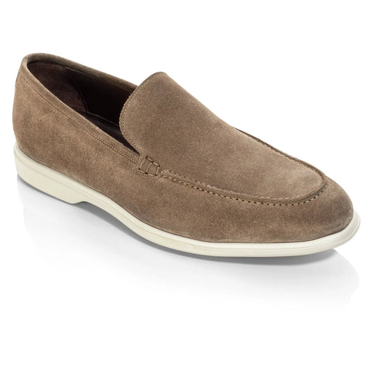 To Boot New York Cassidy Taupe Suede Slip-On Loafer