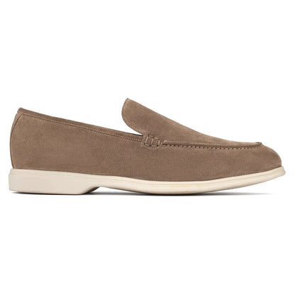 To Boot New York Cassidy Taupe Suede Slip-On Loafer