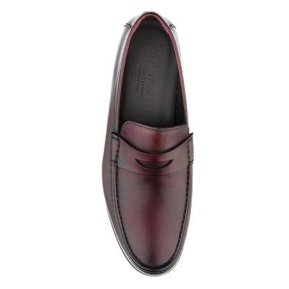 To Boot New York Clapton Bordeaux Calf Penny Loafer