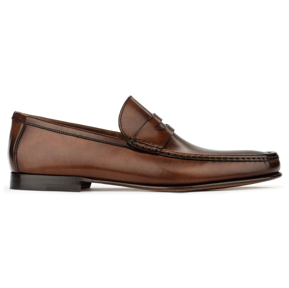 To Boot New York Clapton Burnished Brown Calf Penny Loafer