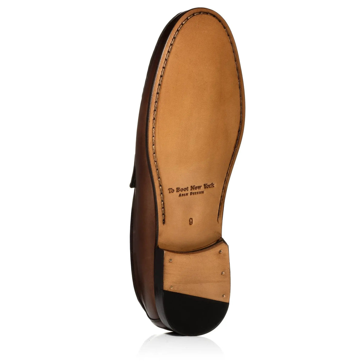 To Boot New York Clapton Burnished Brown Calf Penny Loafer