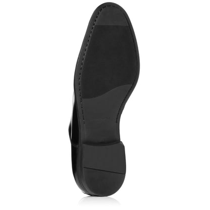 To Boot New York Dimitri Black Leather Derby Oxford