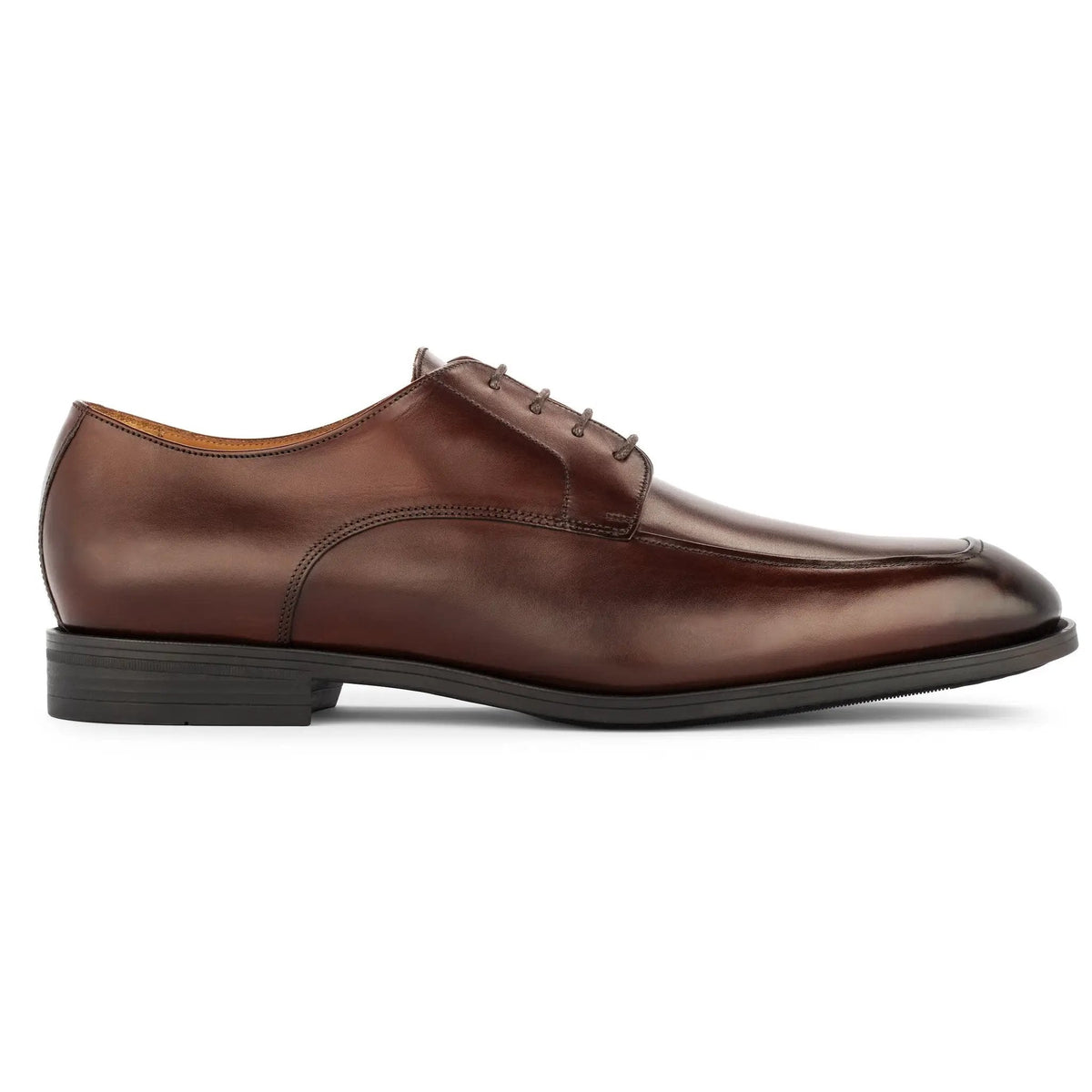 To Boot New York Dimitri Burnished Brown Leather Derby Oxford