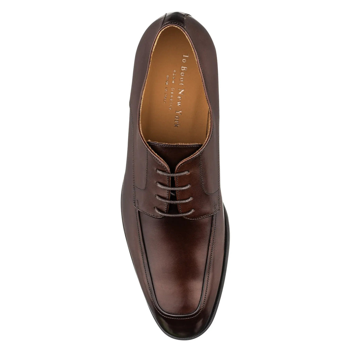 To Boot New York Dimitri Burnished Brown Leather Derby Oxford
