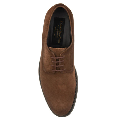 To Boot New York Parkrose Brown Suede Derby Oxford