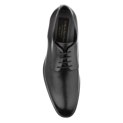 To Boot New York Parsons Black Calf Leather Derby Oxford