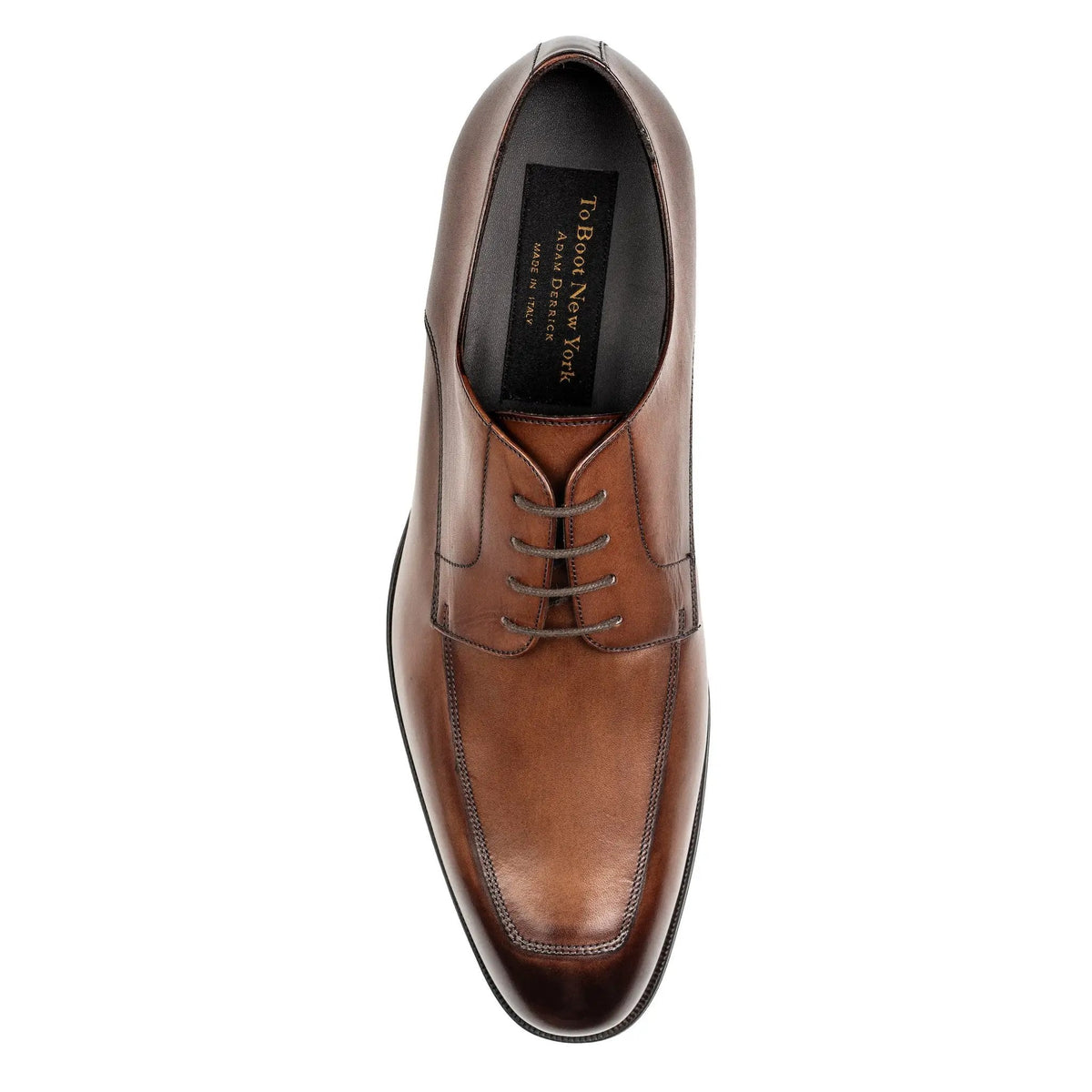 To Boot New York Shatner Burnished Brown Apron Oxford