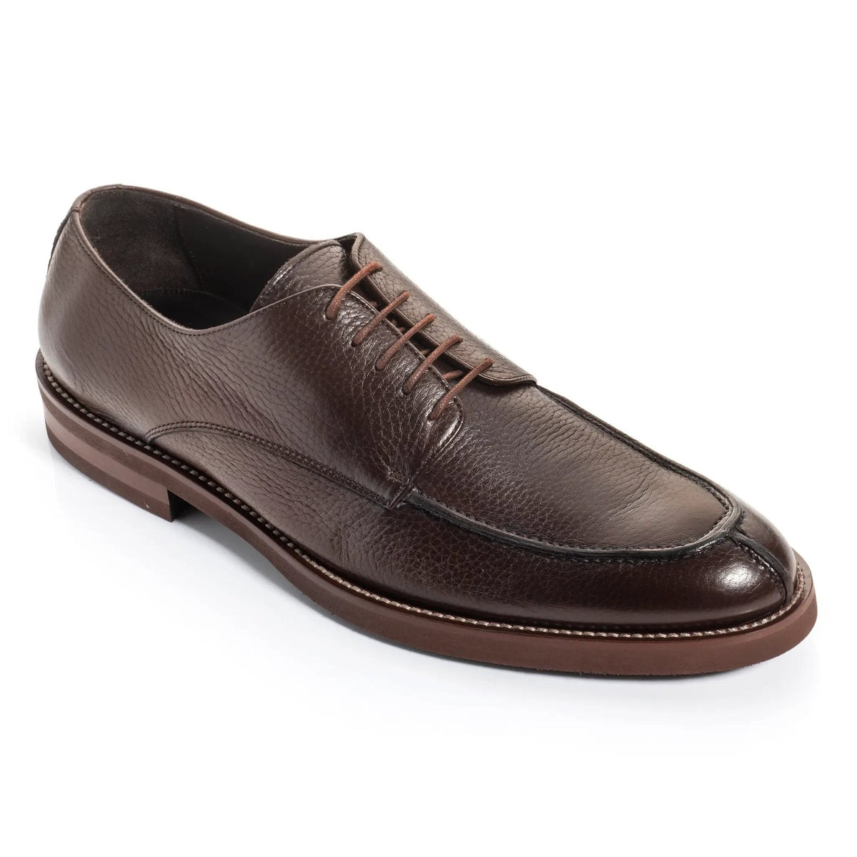 To Boot New York Stevie Brown Deerskin Lace-Up Derby